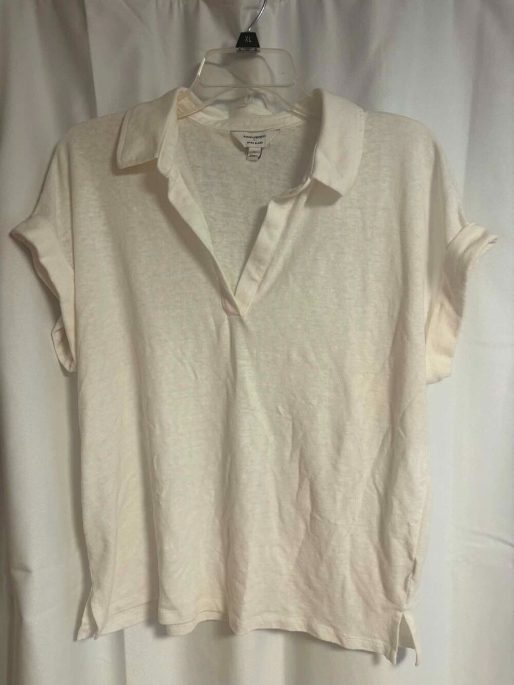 Banana Republic Linen Blend Top Size Large